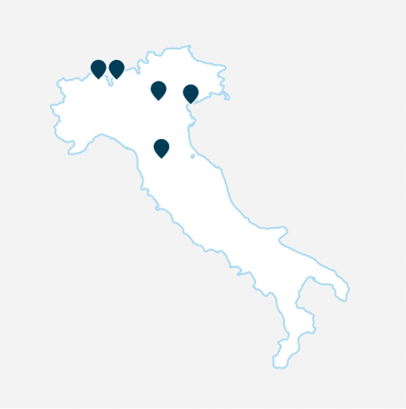 Localisation séjour organisé Italie - Les Lacs Italiens et Venise - MESLAY DU MAINE