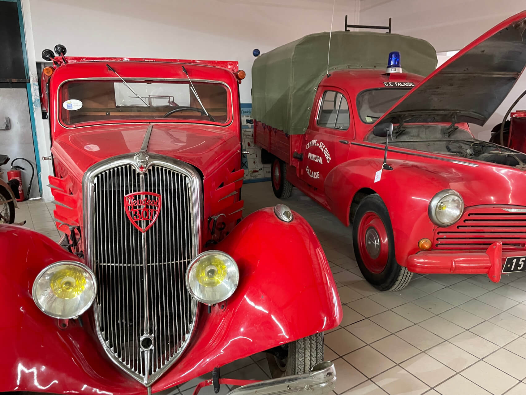 Visite guidée du Musée des Pompiers au Mêle-sur-Sarthe