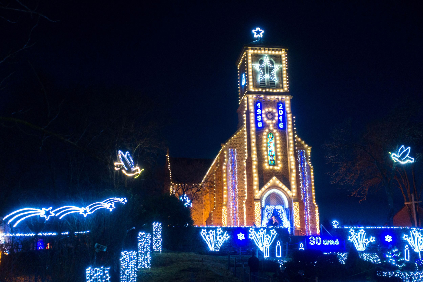 Les Tables de Noël - Villages illuminés