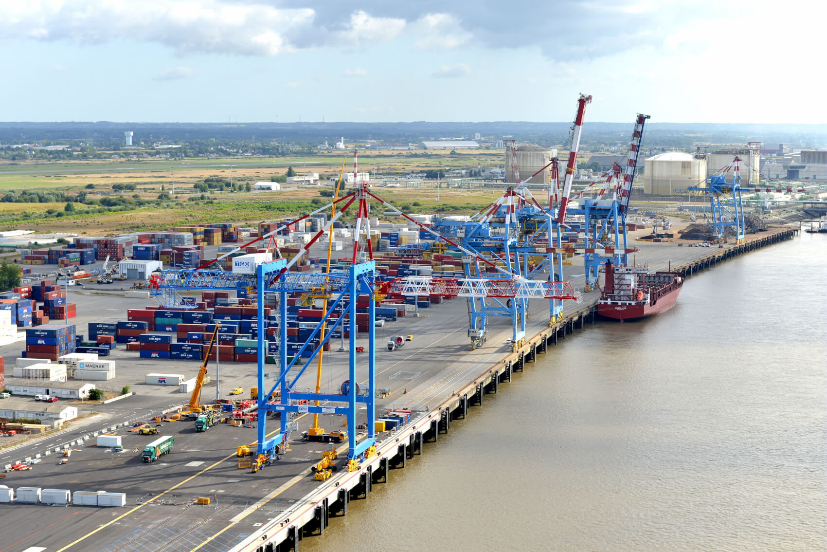 LA VISITE GUIDÉE DU GRAND PORT MARITIME DE ST NAZAIRE